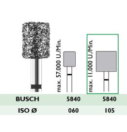 5840 / 105 Diamantschleifer, super grobe Körnung