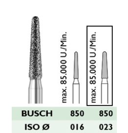 850 / 023 Diamantschleifer 2 Stk. mittlere Körnung