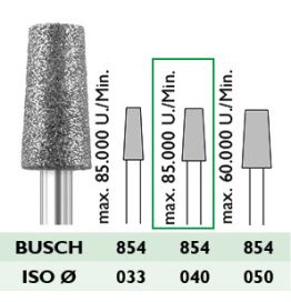 854 / 040 Diamantschleifer, mittlere Körnung