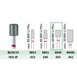 8840 / 055 Diamantschleifer, feine Körnung