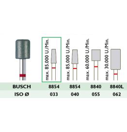 8854 / 033 Diamantschleifer, feine Körnung