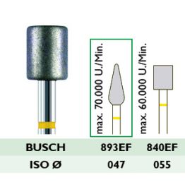893 EF 047 Diamantschleifer, extra feine Körnung