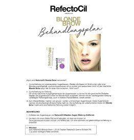 RefectoCil Blonde Brow Behandlungsplan