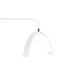 Halbmond Schattenlose Kosmetiklampe weiss