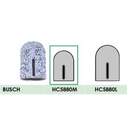 HC 5880 HYBRID CAP, super grobe Körnung-BUSCH, verschiedene Größen
