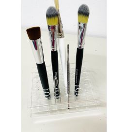 Pinselständer Pinzettenhalter 24 Löcher aus Acryl