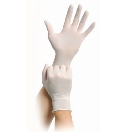 Handschuhe Nitril WEISS puderfrei 100 Stk, verschiedene Größen