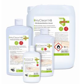MyClean HB Händedesinfektionsmittel, verschiedene Größen