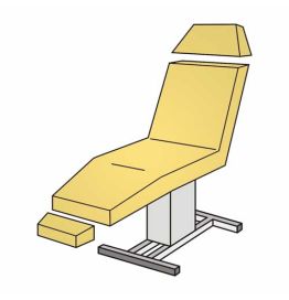 Liegenbezug 3tgl., universal, verschiedene Farben