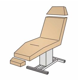 Velour Liegenbezug 3tgl., universal, verschiedene Farben