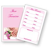 Terminkarte "Hand & Fuß",100 Stk